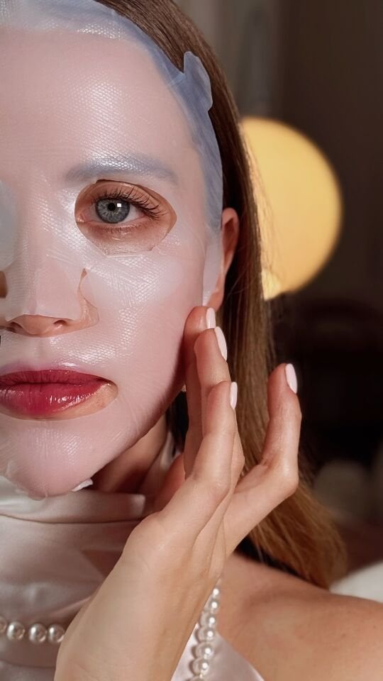 Rosy Drop Furrowlss Mask - Kırışık Karşıtı Tam Yüz Maskesi